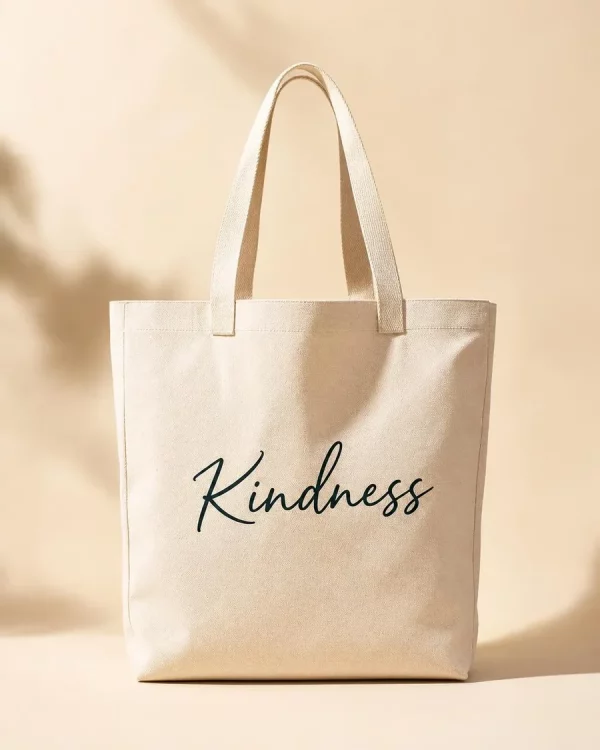 Kindness Canvas Tote